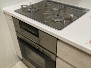 愛知キッチン取付け隊　ガスオーブンを後付　施工後